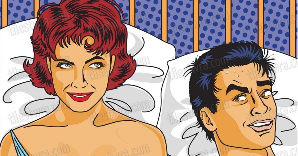 AΝΕΚΔΟΤΟ: Η σύζυγος πιάνει το σύζυγο με άλλη στο κρεβάτι