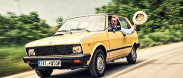 ΑΝΕΚΔΟΤΟ: Κίτρινο YUGO χαλάει και μένει στη ΛΕΑ. Τρελό γέλιο